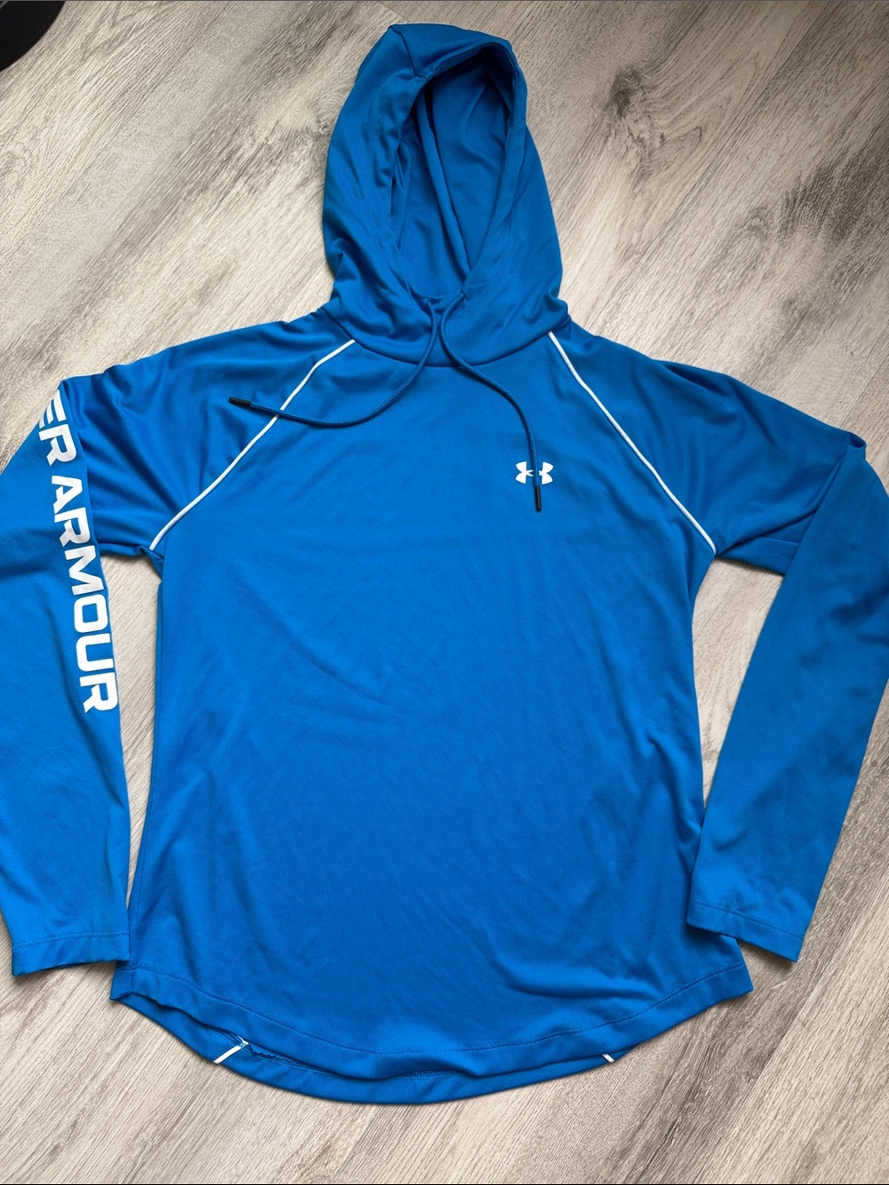 Under Armour Bright Blue Hooded Athletic Pullover